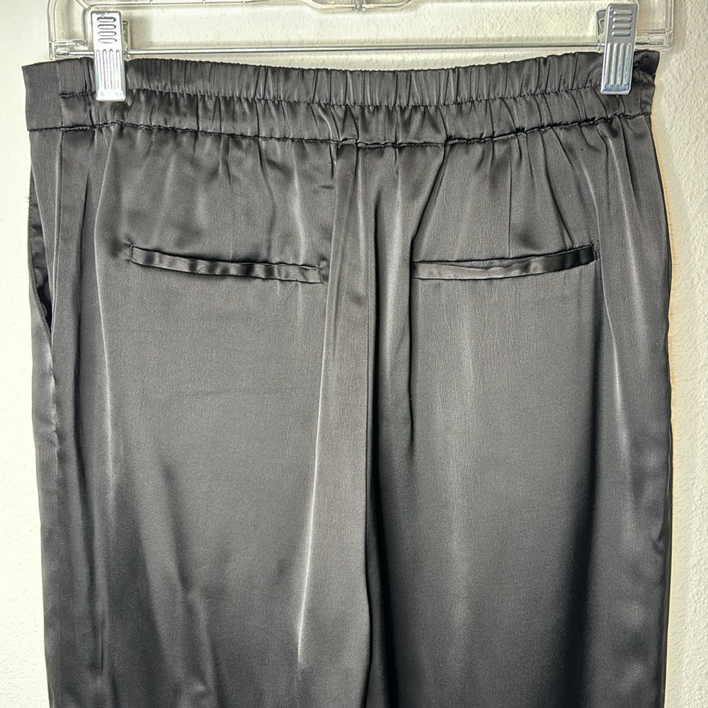 Rachel Zoe size 6 black satin dress pants - Picture 7 of 10